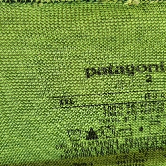 Patagonia Mesh Lightweight Short Sleeve Shirt Green XXL 2XL - Picture 2 of 9